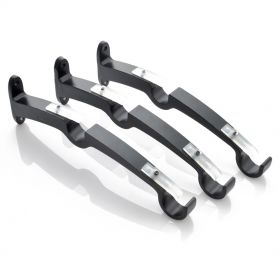 Double Bracket 19mm Ø Black Matt