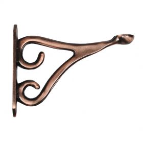 Shelf Bracket Romantic 15 cm X 19 cm Antique Copper