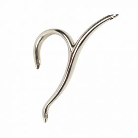 Deco Home Shelf Bracket YPSilicon 13.5 cm X14 cm  Bright Nickel single