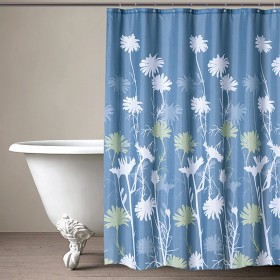 floral curtains 