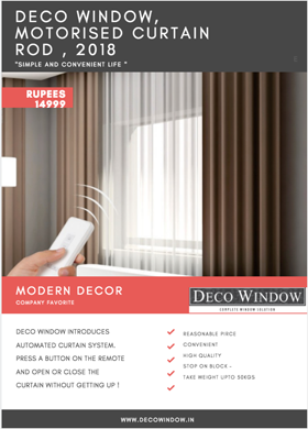 motorised curtain rods